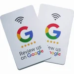 Google NFC Review Card