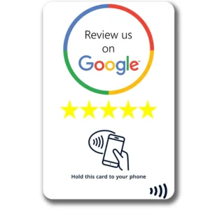 NFC Card Google Reviews